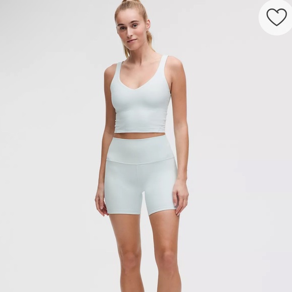 lululemon athletica Pants - Lululemon align 6” mint green biker shorts